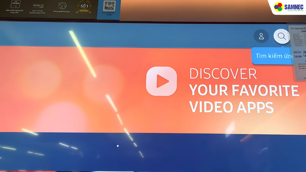 2. Cách tải và cài đặt ứng dụng VTV Go trên tivi Samsung