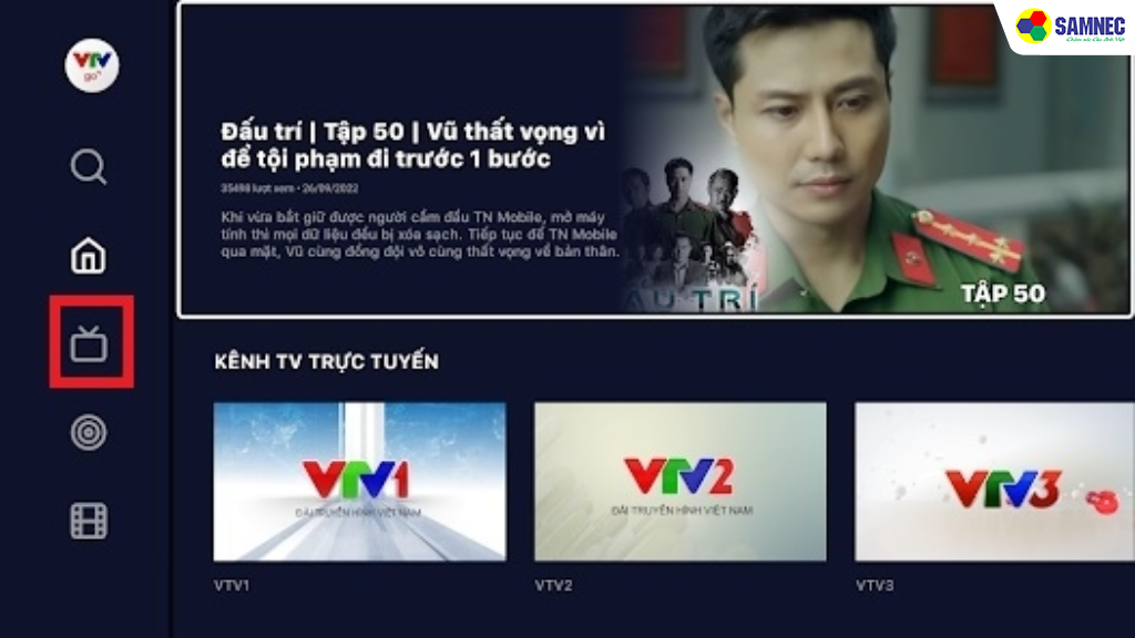cách xem truyền hình trực tiếp