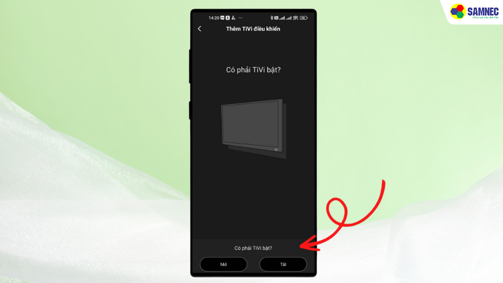 Điều khiển tivi Toshiba bằng ứng dụng trên điện thoại 
