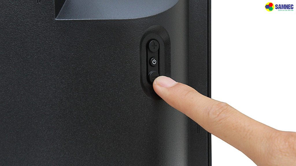 Điều khiển tivi bằng nút bấm cứng trên tivi 