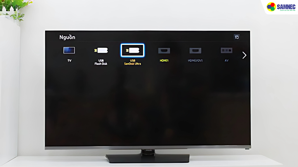 Cách sao chép dữ liệu trên tivi Samsung