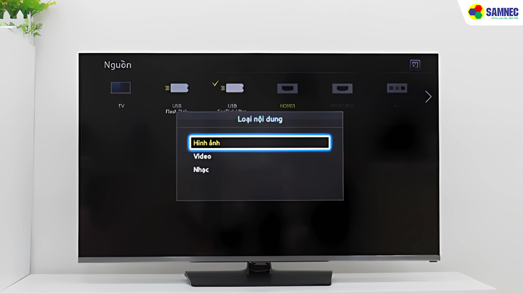 Cách sao chép dữ liệu trên tivi Samsung
