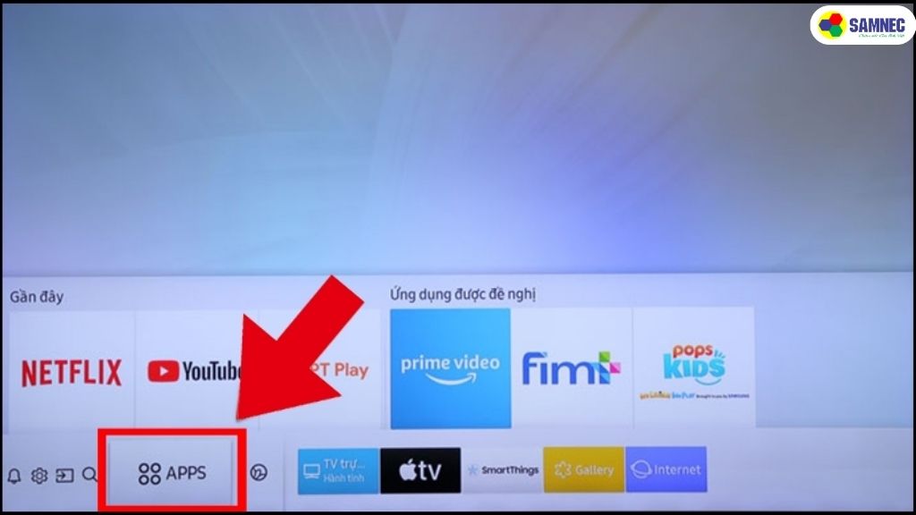 Cách tải và chơi game trên tivi Samsung