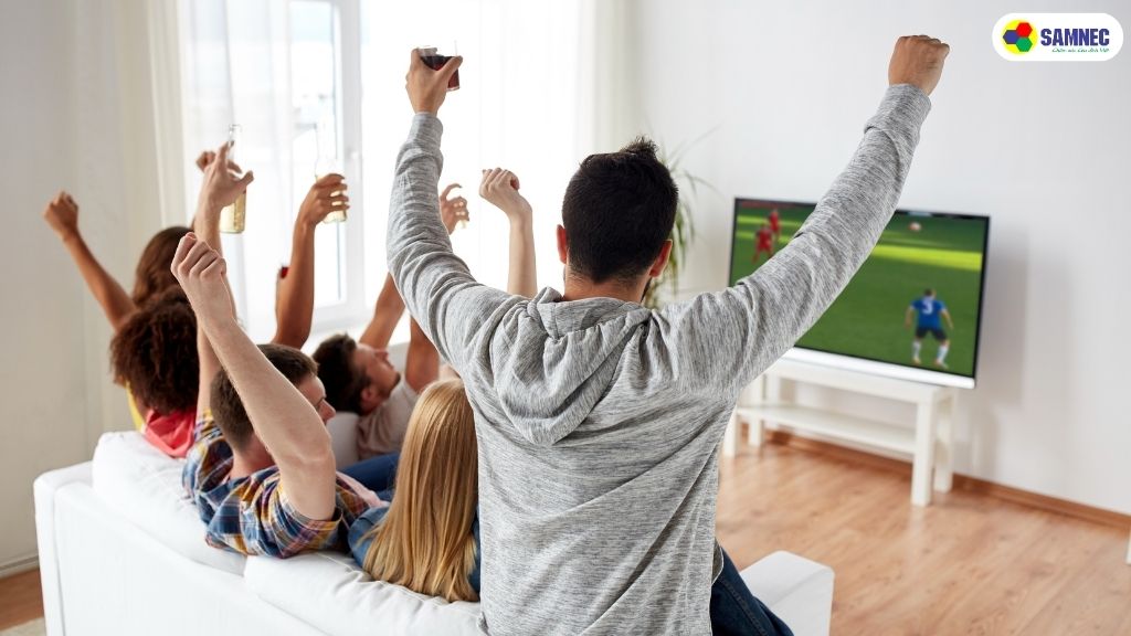 Lợi ích khi bật chế độ bóng đá trên tivi Samsung