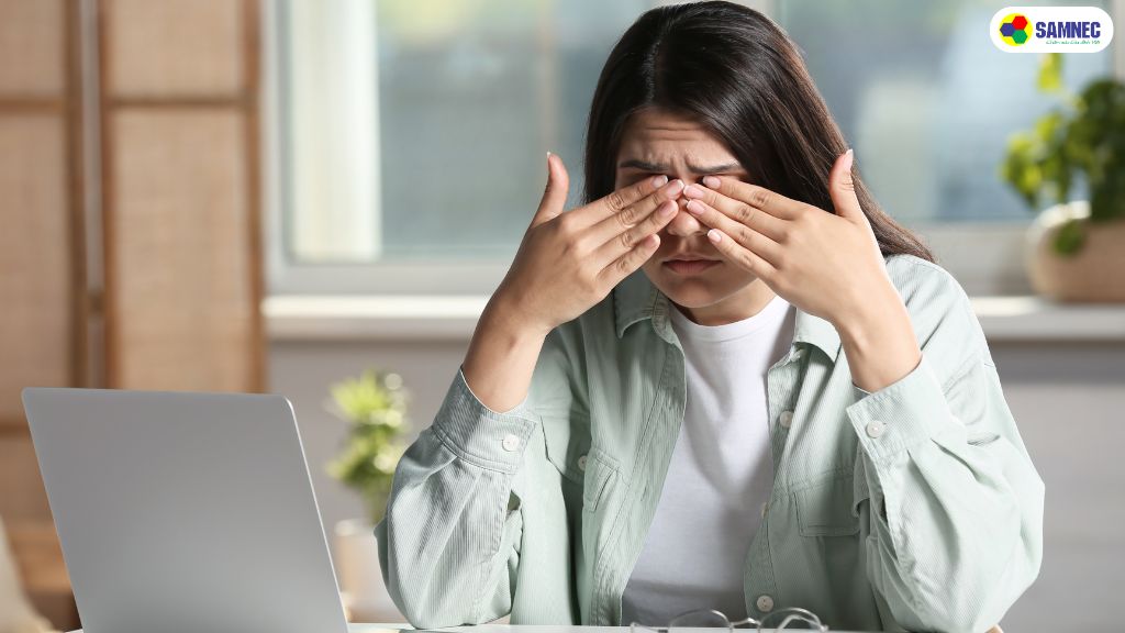 Ảnh hưởng của màn hình nhấp nháy đến sức khỏe 