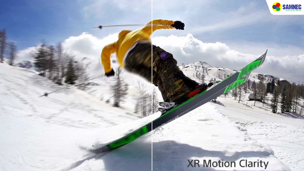 Hình ảnh mượt mà với XR Motion Clarity và XR Clear Image
