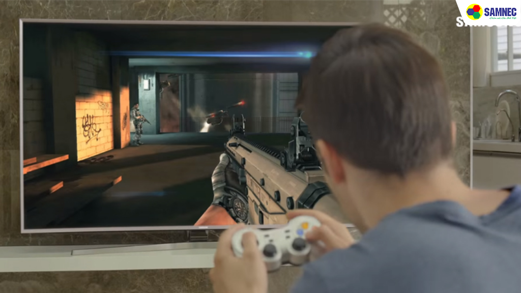 Hiệu suất chơi game của Smart Tivi QLED 4K 55 Inch Samsung QA55Q80D 