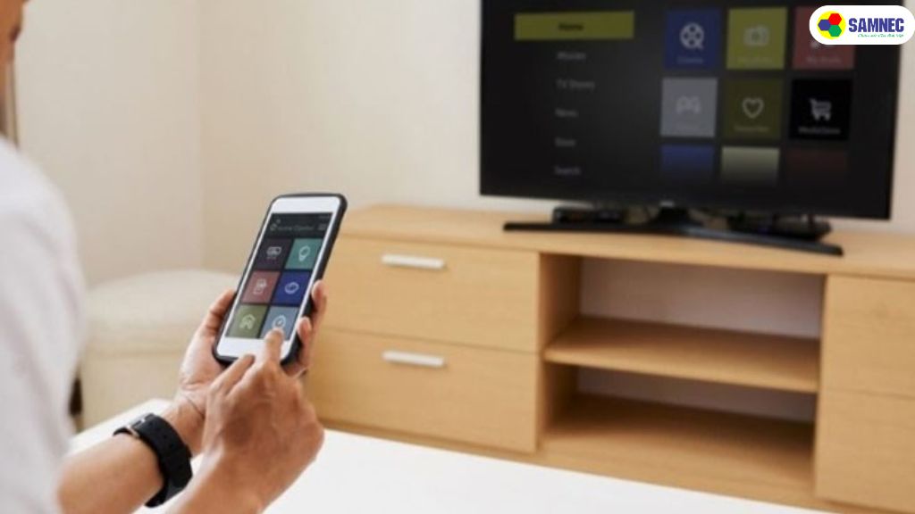 Bước 3: Hướng điện thoại về phía tivi và thử các lệnh demo. Nếu tivi nhận lệnh, chọn "Có", nếu không, chọn "Không".