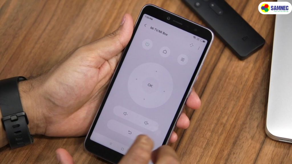 Bước 2: Sau khi cài đặt ứng dụng, kết nối điện thoại và tivi cùng một mạng wifi: