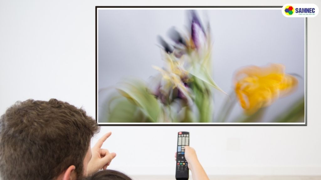 Màn hình tivi Sony bị nhòe, nhiễu