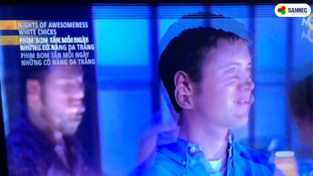 Xuất hiện bóng hình hoặc hình kép