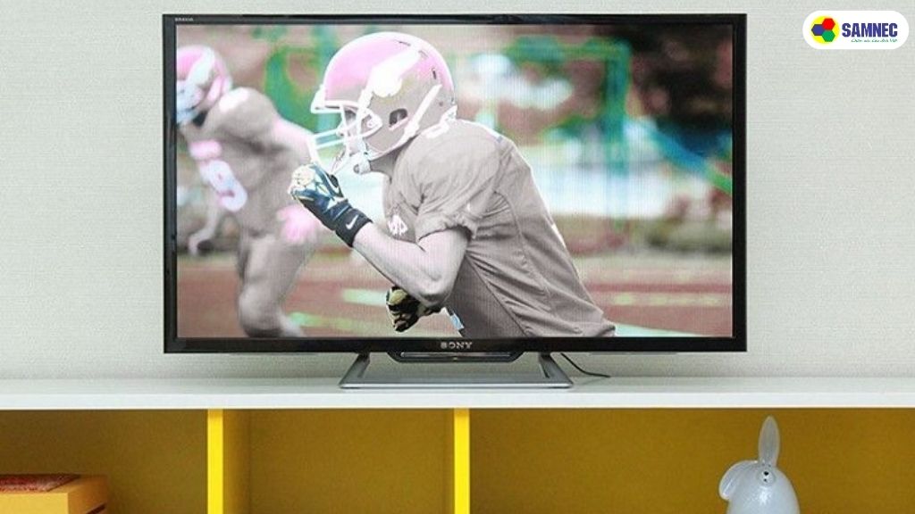 Màn hình Tivi Sony nhợt nhạt, không đúng màu