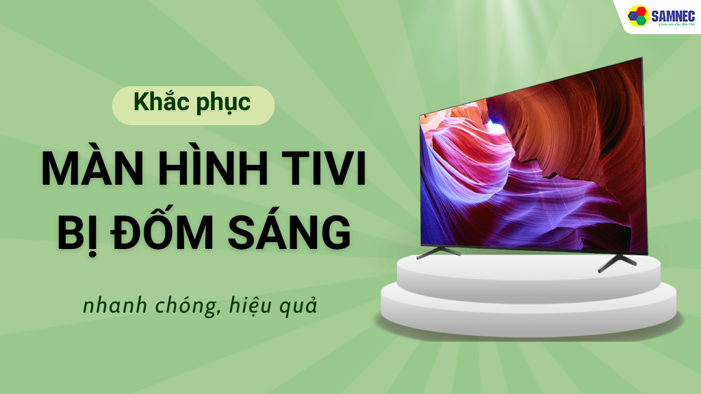màn hình tivi bị đốm sáng