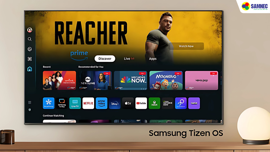 Hệ điều hành Samsung 65S95D