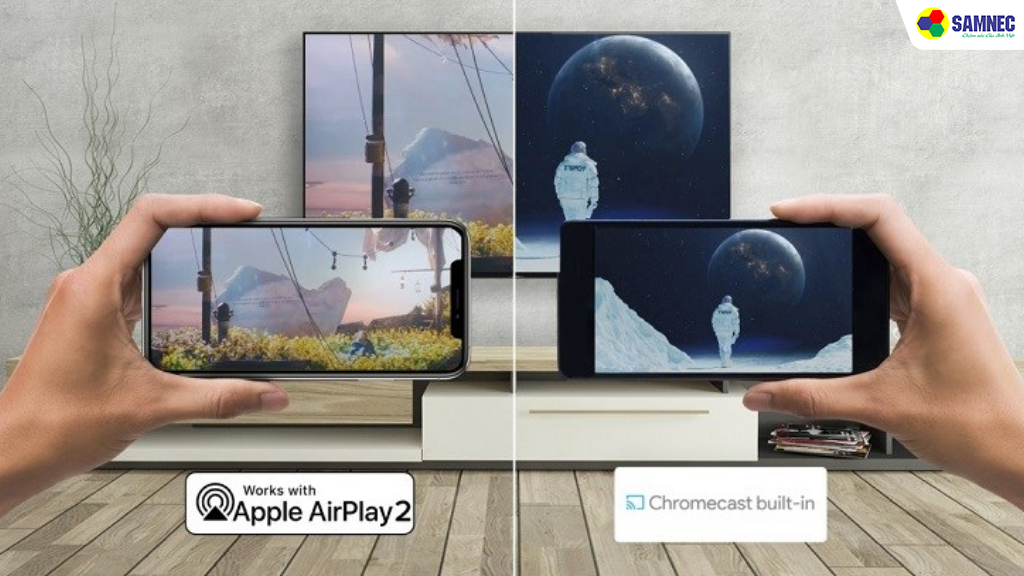 Dễ dàng đưa nội dung bạn thích lên màn hình lớn