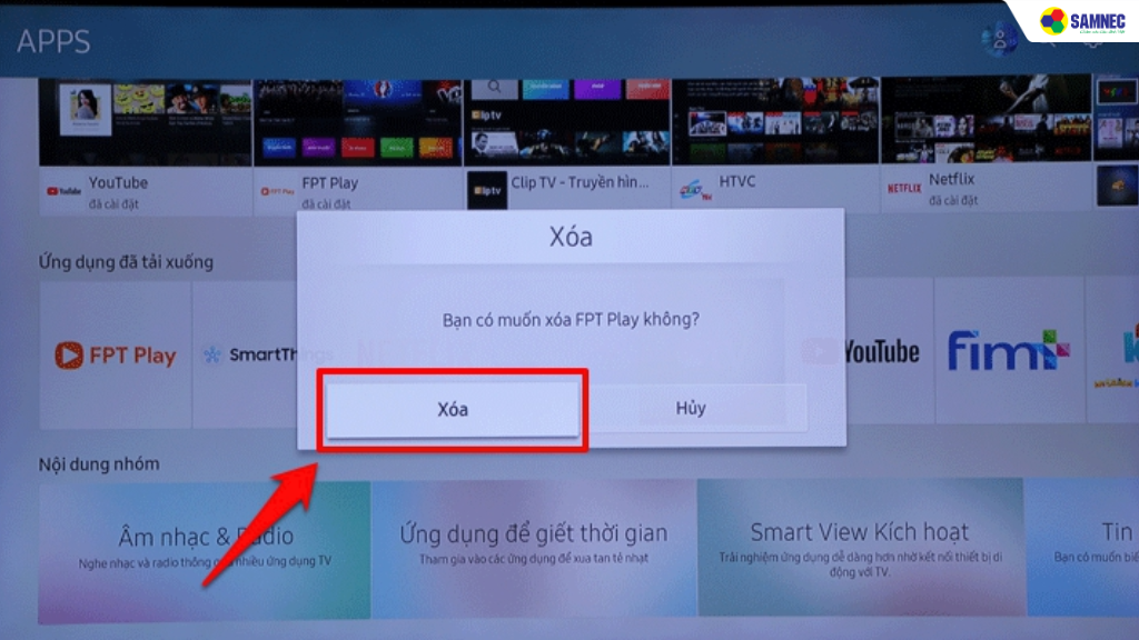Do cài đặt nhiều ứng dụng không cần thiết