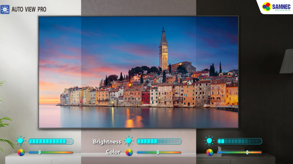 AI Auto View Pro tự động tối ưu hóa hình ảnh theo môi trường xung quanh