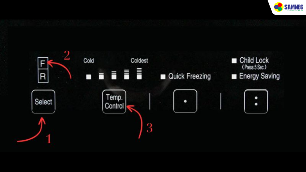 Cách điều chỉnh nhiệt độ ngăn đông