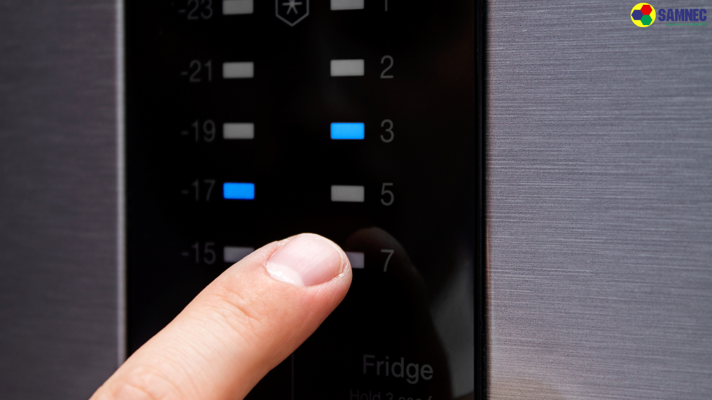 Điều chỉnh nhiệt độ theo đúng hướng dẫn của hãng Samsung