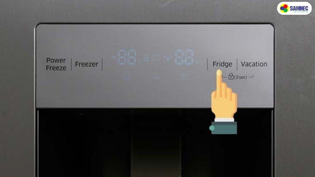 Điều chỉnh nhiệt độ ngăn mát