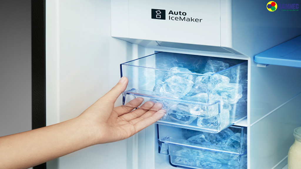 Chức năng làm đá tự động trên tủ lạnh Hitachi là gì?