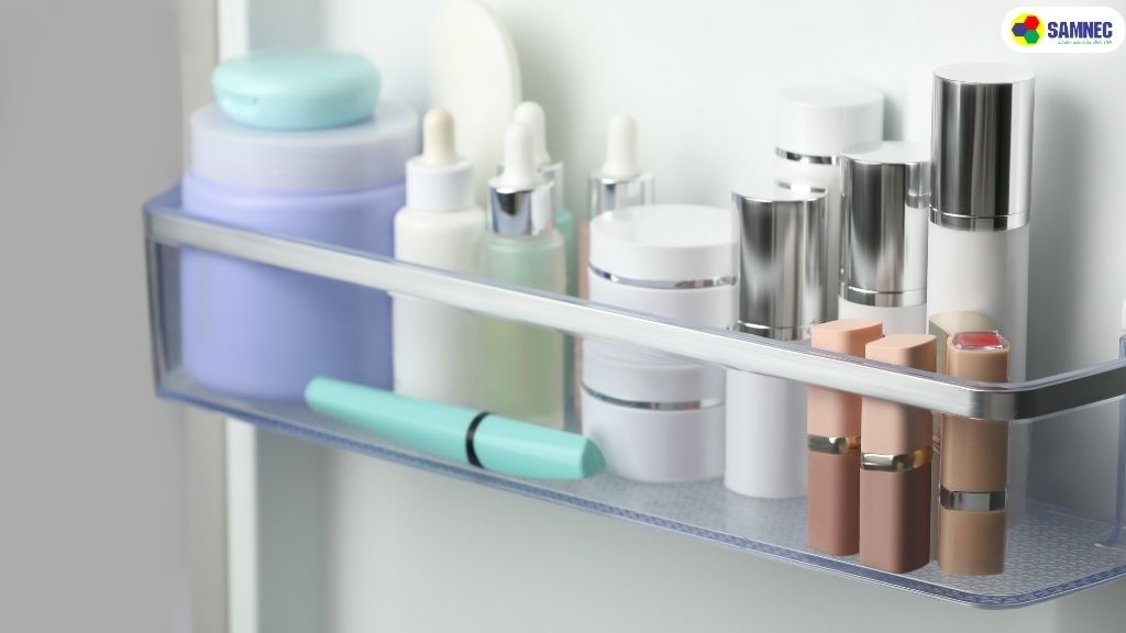 Những loại mỹ phẩm nên bảo quản ngăn mát tủ lạnh