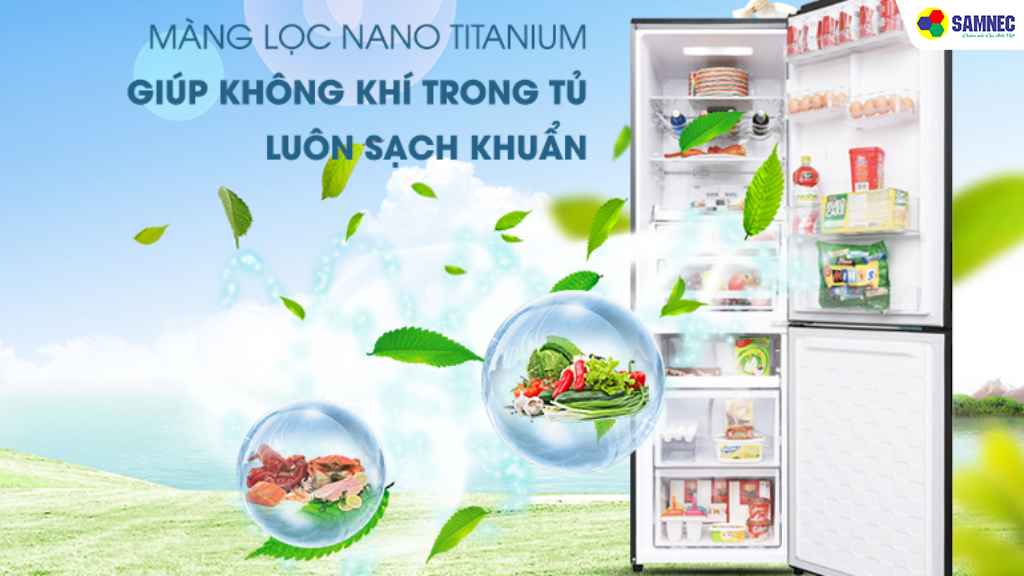 Lợi ích của công nghệ Nano Titanium trên tủ lạnh Hitachi