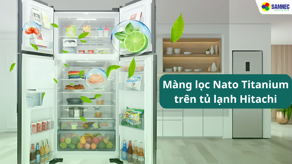 công nghệ Nano Titanium của tủ lạnh Hitachi