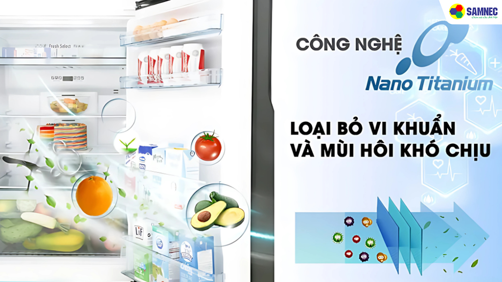công nghệ Nano Titanium của tủ lạnh Hitachi là gì