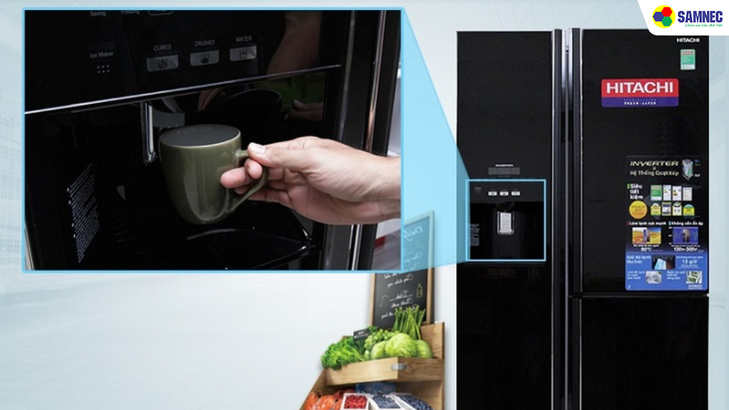 Lỗi tủ lạnh Hitachi không lấy được nước