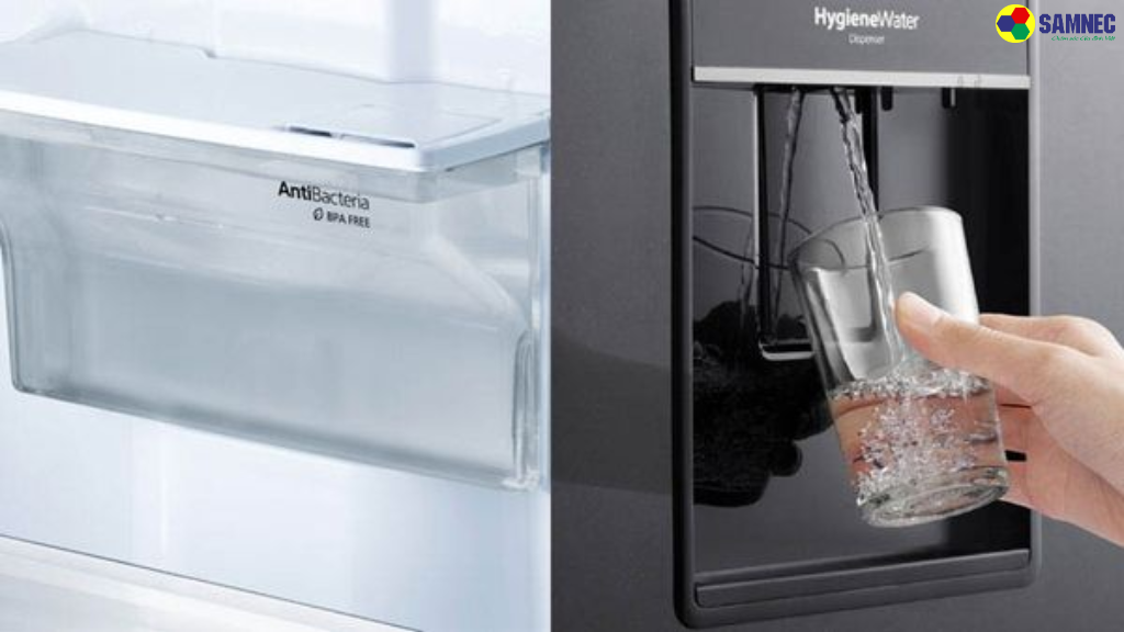Lợi ích của chức năng lấy nước ngoài trên tủ lạnh Samsung