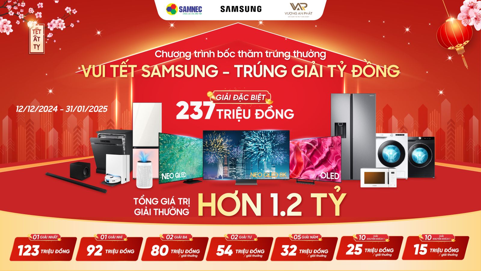 vui tết samsung trúng giải tỷ đồng