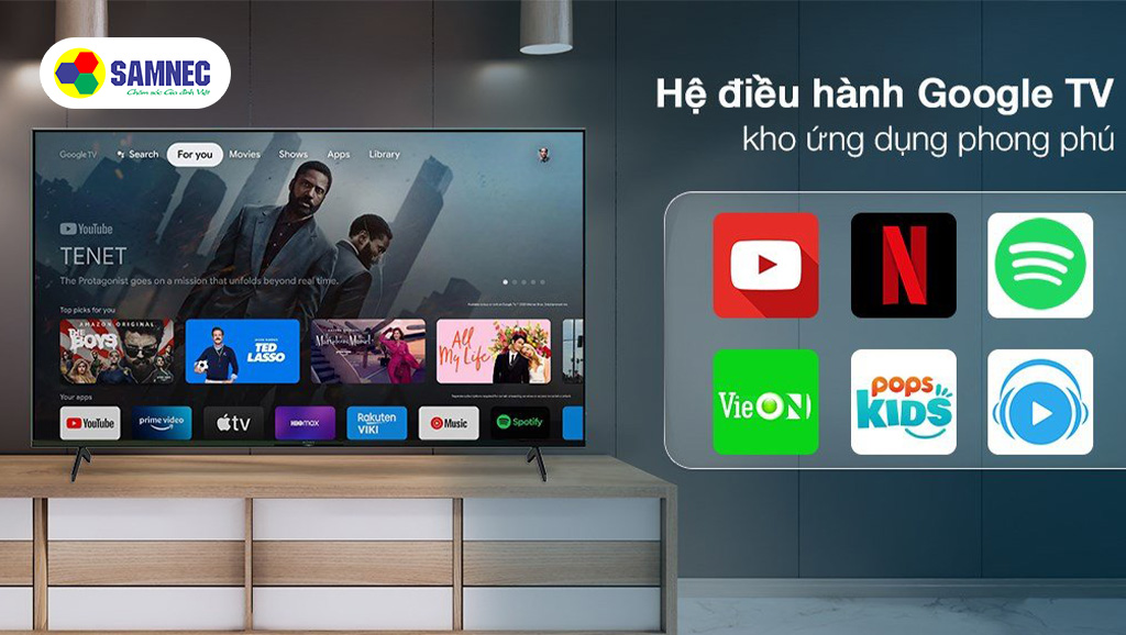 Hệ điều hành Google của tivi Sony