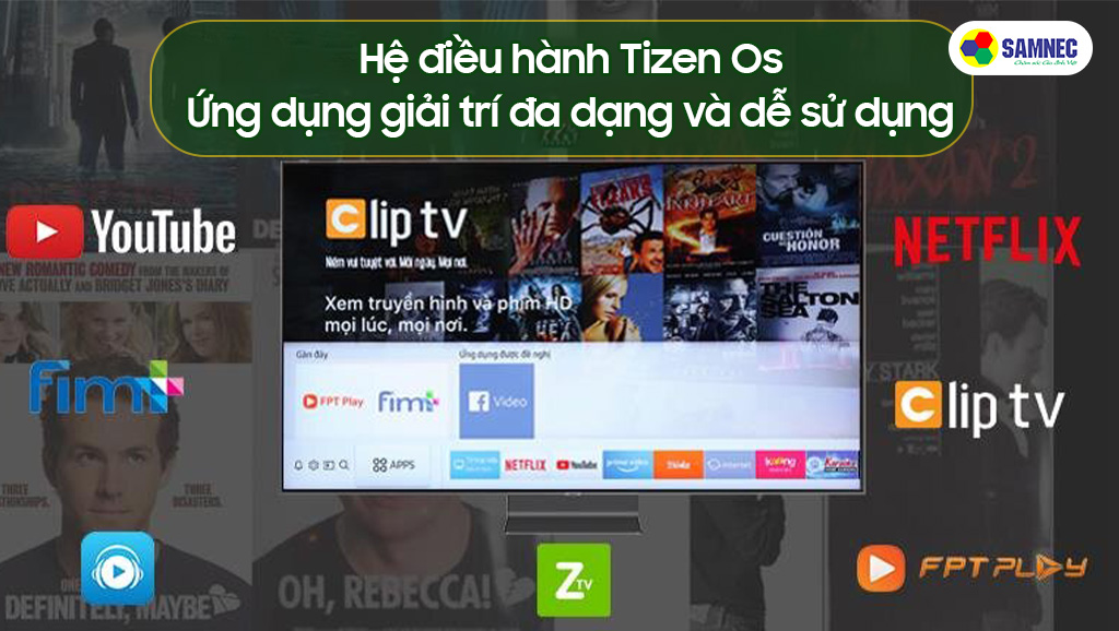 Hệ điều hành Tizen Os của tivi Samsung