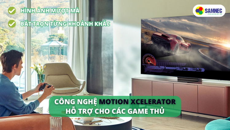Chế độ chơi game trên tivi Samsung