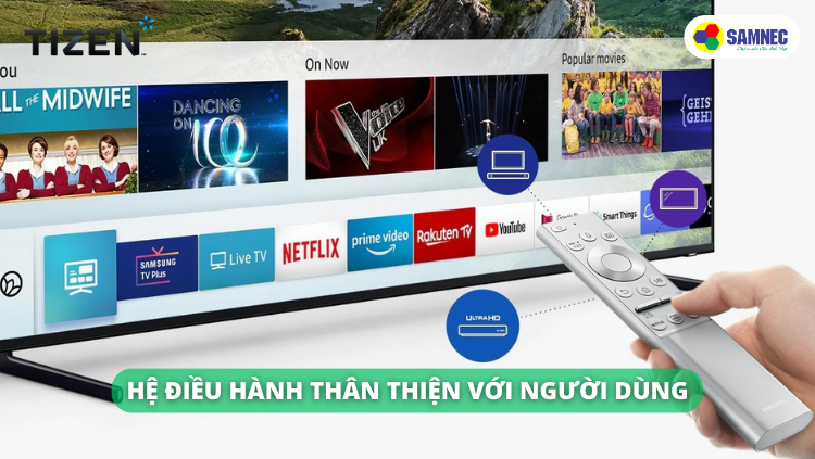 Hệ điều hành Tizen trên tivi Samsung