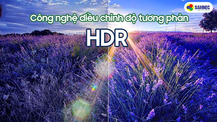 Công nghệ điều chỉnh độ tương phản HDR của Tivi Samsung 65 inch Au7700