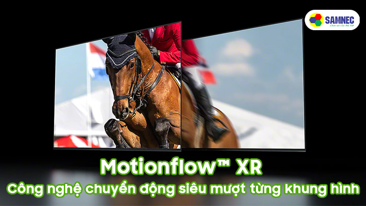Công nghệ quét hình Motionflow™ XR trên tivi Sony 4K