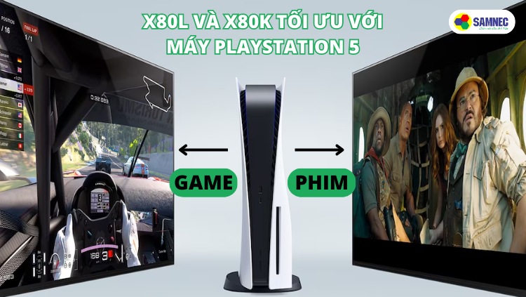 Tối ưu cho việc chơi game cho máy Playstation 5