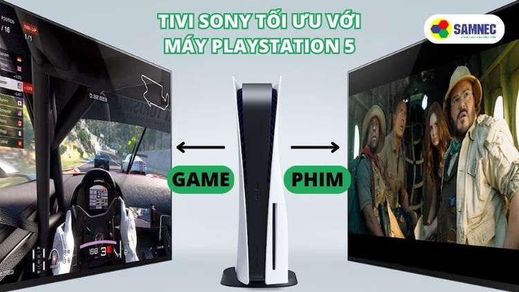 Tính năng chơi game trên tivi thông minh Sony X80L và Sony X85L
