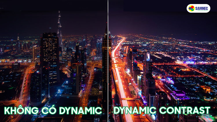 Dynamic Contrast Enhancer giúp hình ảnh sâu hơn và chân thực hơn