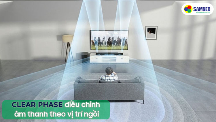 Clear Phase điều chỉnh âm thanh vị trí ngồi