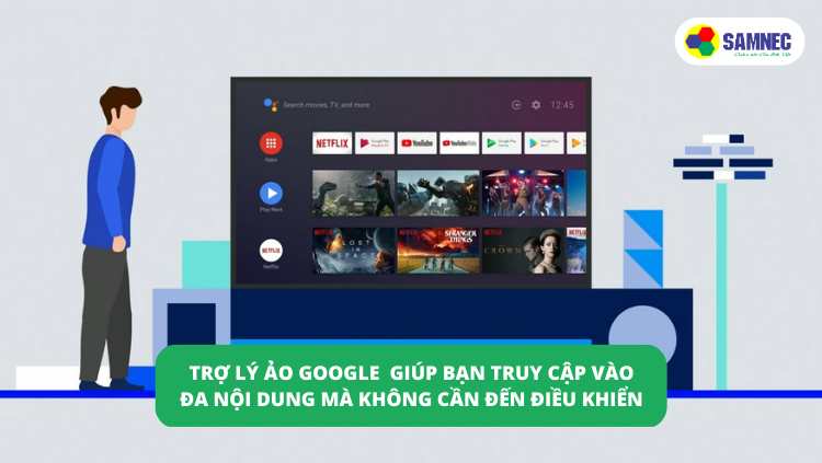 Trợ lý ảo Google hỗ trợ tiếng Việt trên tivi Sony XR-65X85L