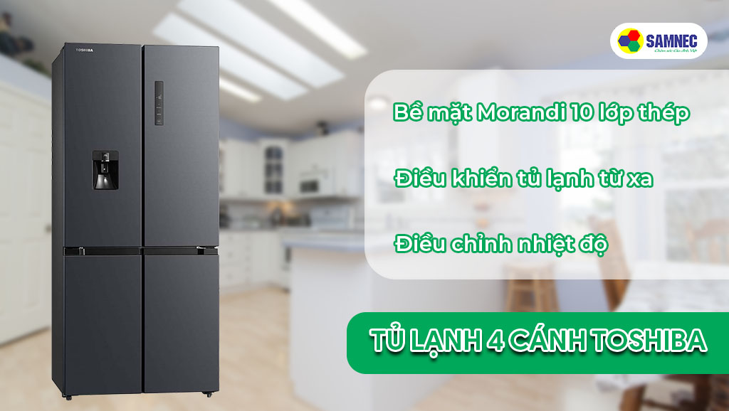 Tủ lạnh Toshiba Inverter 305 lít GR-AG36VUBZ XK1 – congtytnhhhailinh
