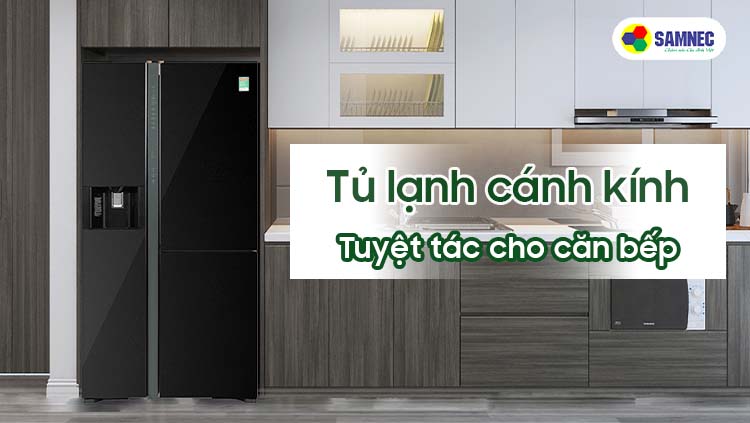 Tủ lạnh cánh kính