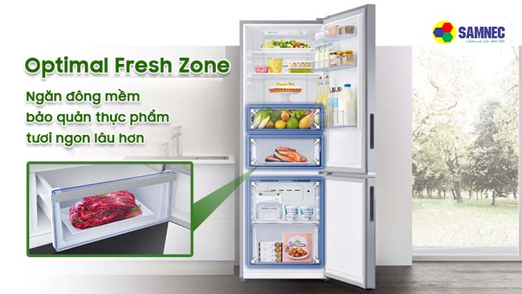 Công nghệ ngăn đông mềm trên tủ lạnh Samsung