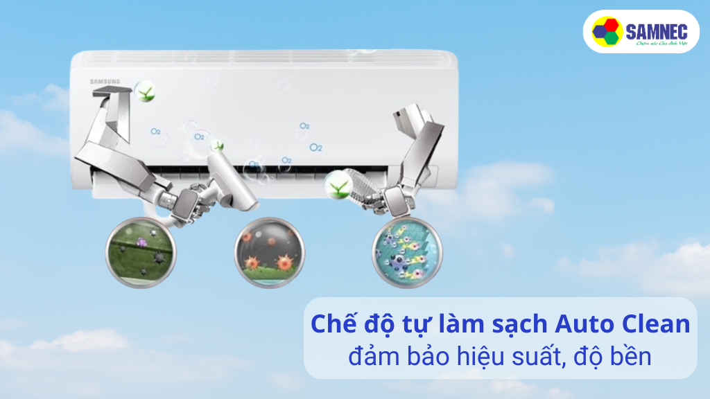 Chế độ tự động làm sạch