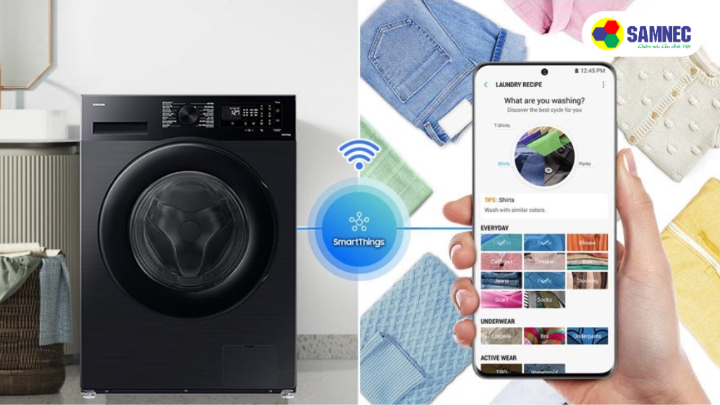 Điều khiển máy giặt từ xa