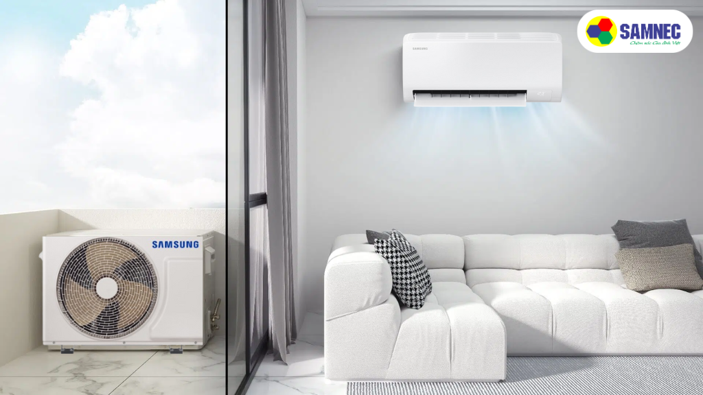 Thiết kế điều hoà Samsung AR13DYHZAWKNSV