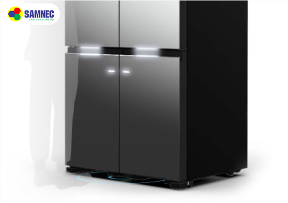 Tủ lạnh Hitachi Inverter 638 Lít 4 cửa WB640VGV0(GMG) | CÔNG TY TNHH ĐIỆN  MÁY BẠN ĐỒNG HÀNH